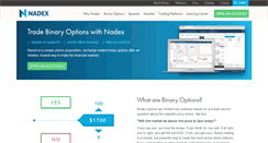 Desktop Screenshot of demo.nadex.com